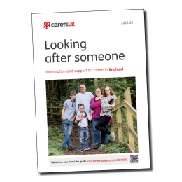 Looking after someone 2022/23 - England