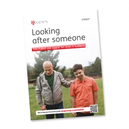 Looking after someone 2026/27 - Scotland