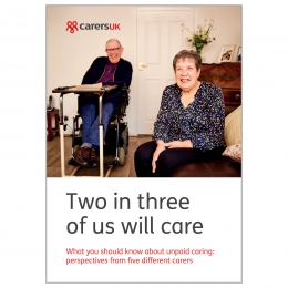 Two in three of us will care